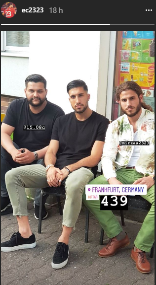 Emre Can con amici a Francoforte: Torino lo aspetta - FOTO 39 emre can social