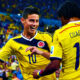 rodriguez cuadrado esultanza colombia giugno 2014