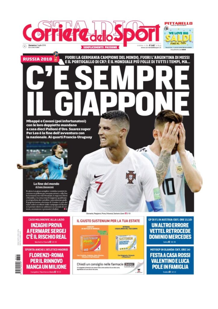 Rassegna Bianconera di domenica 1 luglio 2018 1 CS1718