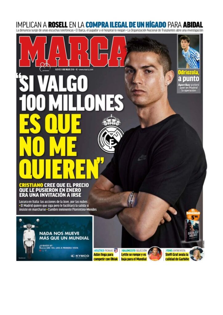 Rassegna Bianconera di giovedì 5 luglio 2018 3 T 2