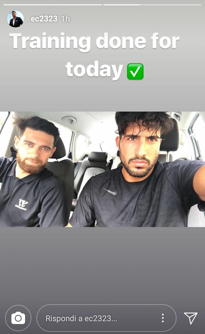 Emre Can a lavoro: «Allenamento terminato» - FOTO 39 WhatsApp Image 2018 07 05 at 16.58.42