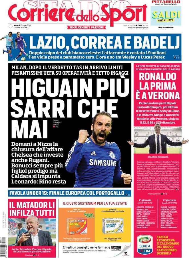 corriere dello sport 2018 07 27 5b5a49970d3b7