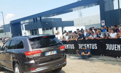 ronaldo arrivo continassa juve