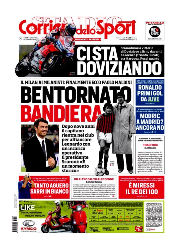 Rassegna Bianconera di lunedì 6 agosto 2018 4 CDS 2