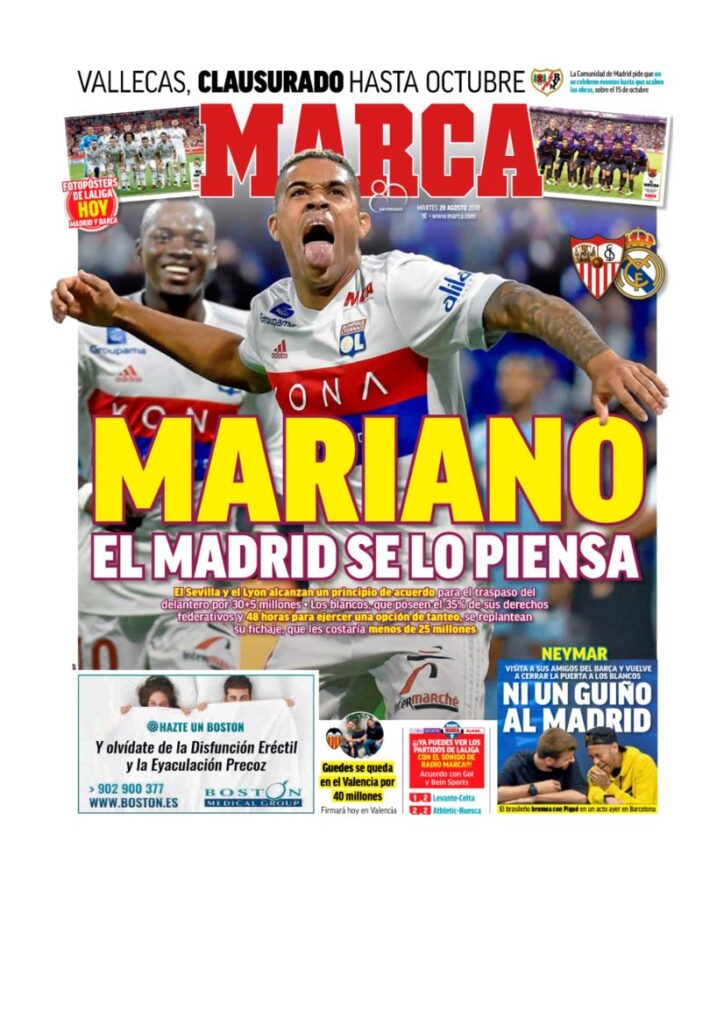 Rassegna Bianconera di martedì 28 agosto 2018 5 T1 14