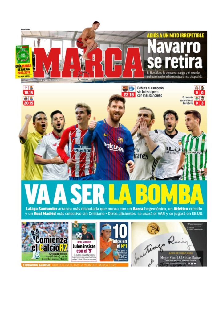 Rassegna Bianconera di sabato 18 agosto 2018 3 T1 6