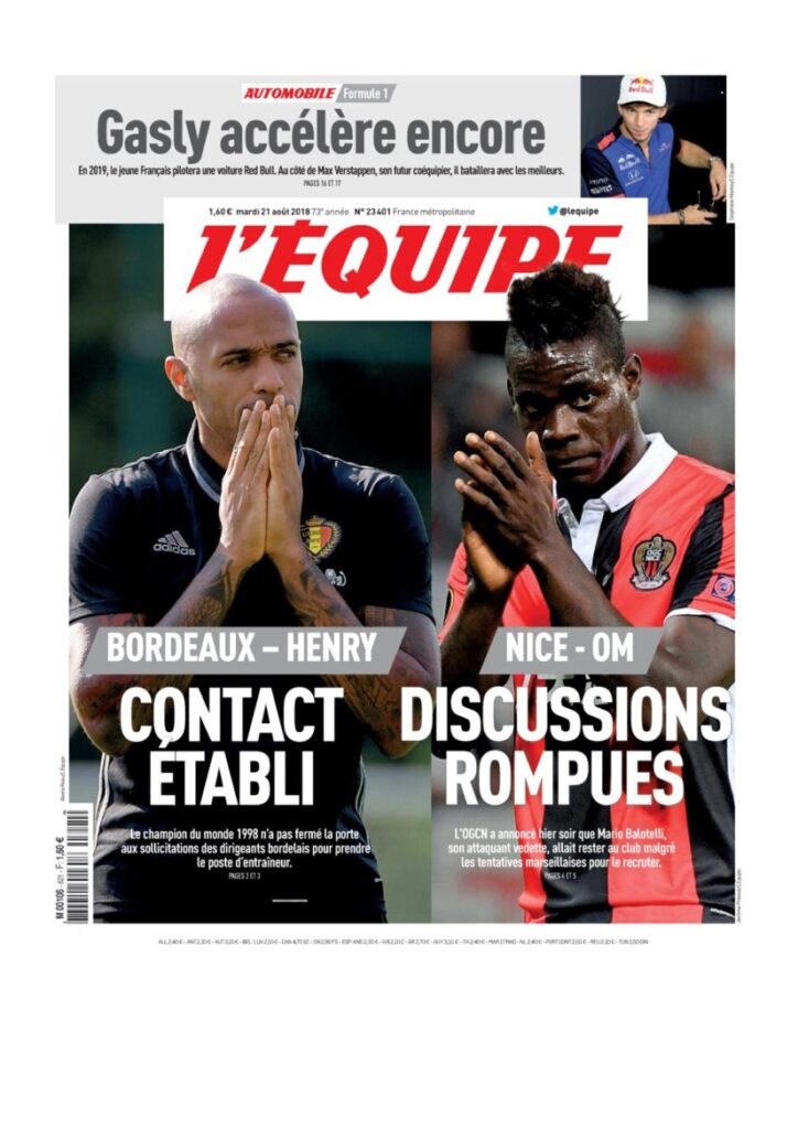 Rassegna Bianconera di martedì 21 agosto 2018 5 T1 8