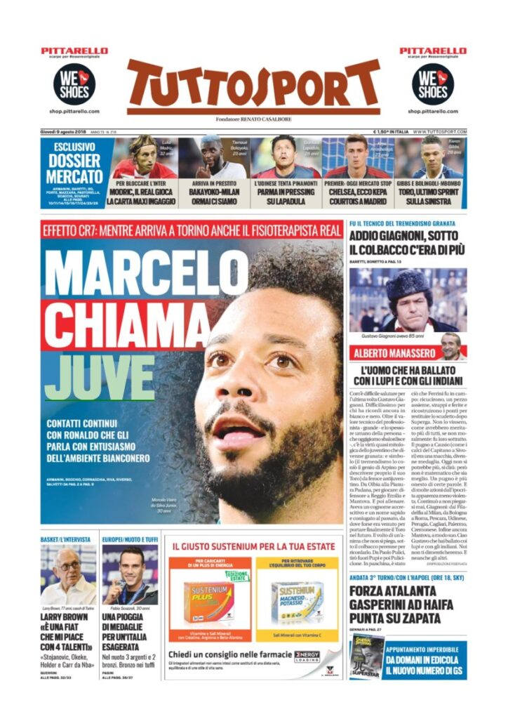 Rassegna stampa giovedì 9 agosto: i giornali di oggi in edicola 1 TS 4