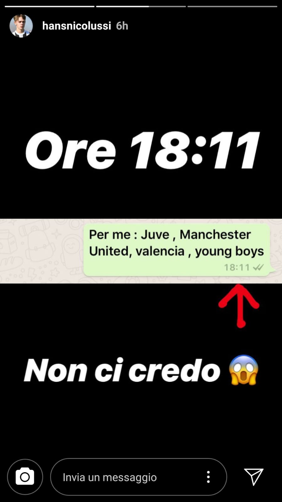 Profeta Nicolussi: pronostica il girone Champions della Juve - FOTO 39 WhatsApp Image 2018 08 31 at 00.53.05