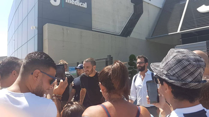 Bonucci: visite mediche ok, l'accoglienza alla Continassa non è delle migliori - VIDEO 36 bonucci