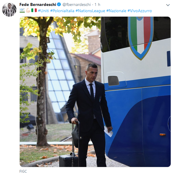 Bernardeschi pronto per la Polonia, con lo sguardo della tigre - FOTO 39 Schermata 2017 09 20 alle 09.07.39