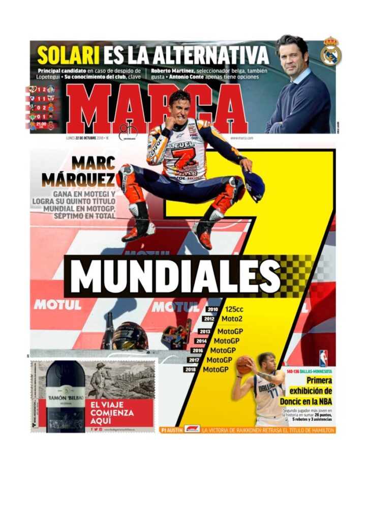 Rassegna Bianconera di lunedì 22 ottobre 2018 2 T1 16