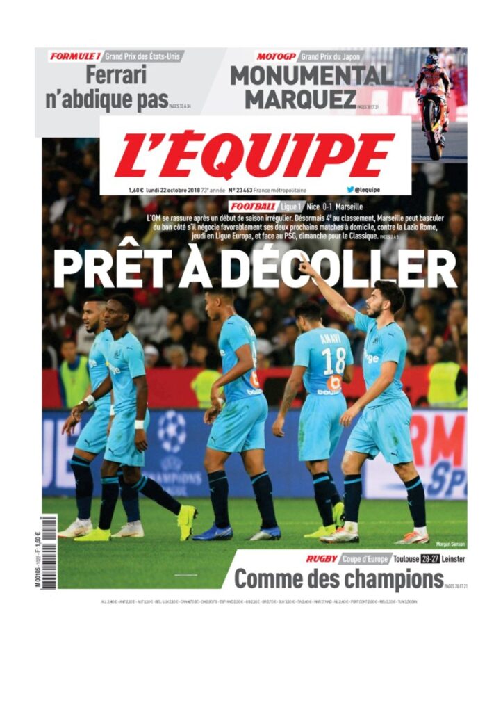 Rassegna Bianconera di lunedì 22 ottobre 2018 4 T3 16