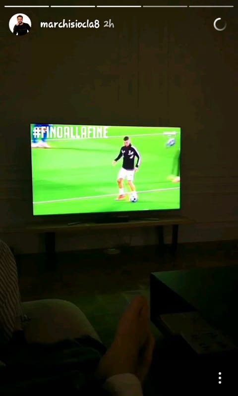 Marchisio guarda la sua Juve e tifa: «Fino alla fine!» - FOTO 39 WhatsApp Image 2018 10 23 at 22.10.05