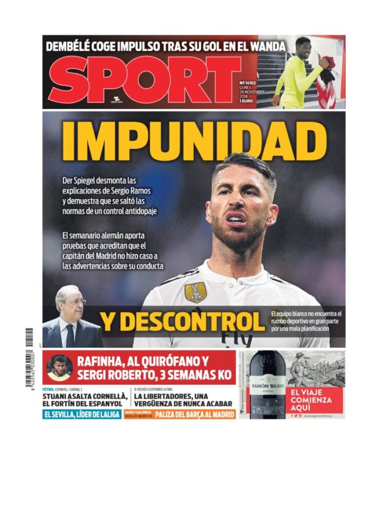 Rassegna Bianconera di lunedì 26 novembre 2018 2 T2 20