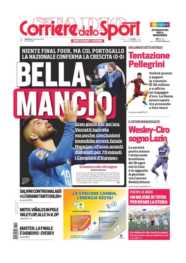 Rassegna Bianconera di domenica 18 novembre 2018 4 T3 12