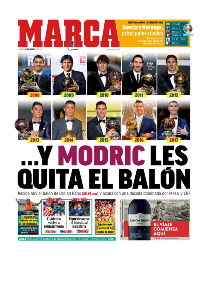 Rassegna Bianconera di lunedì 3 dicembre 2018 3 T2 2