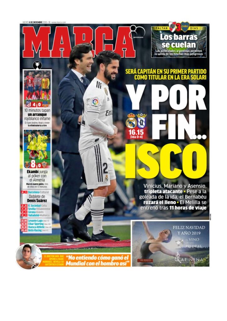 Rassegna Bianconera di giovedì 6 dicembre 2018 6 T2 5