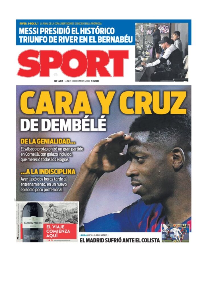 Rassegna Bianconera di lunedì 10 dicembre 2018 4 T2 9