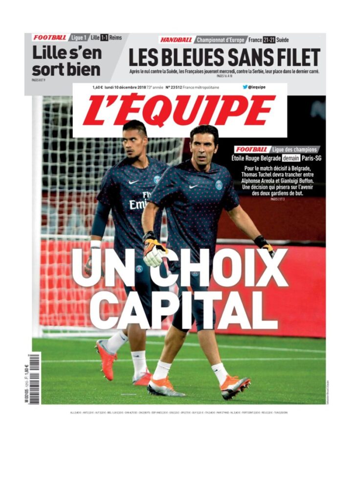 Rassegna Bianconera di lunedì 10 dicembre 2018 7 T6 3