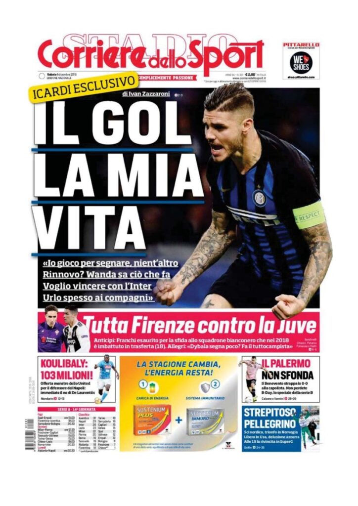 Rassegna Bianconera di sabato 1 dicembre 2018 7 T7