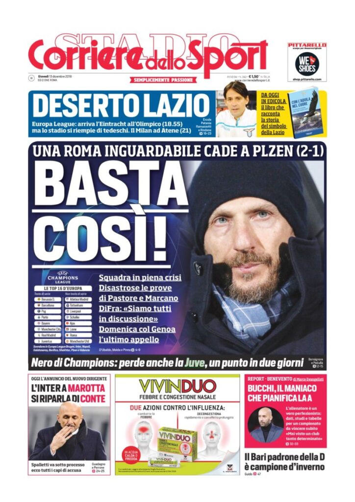 Rassegna Bianconera di giovedì 13 dicembre 2018 4 t4