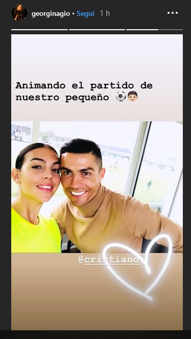 Ronaldo e Giorgina a Vinovo per vedere Cristiano Jr all'opera - FOTO 39 Cattura
