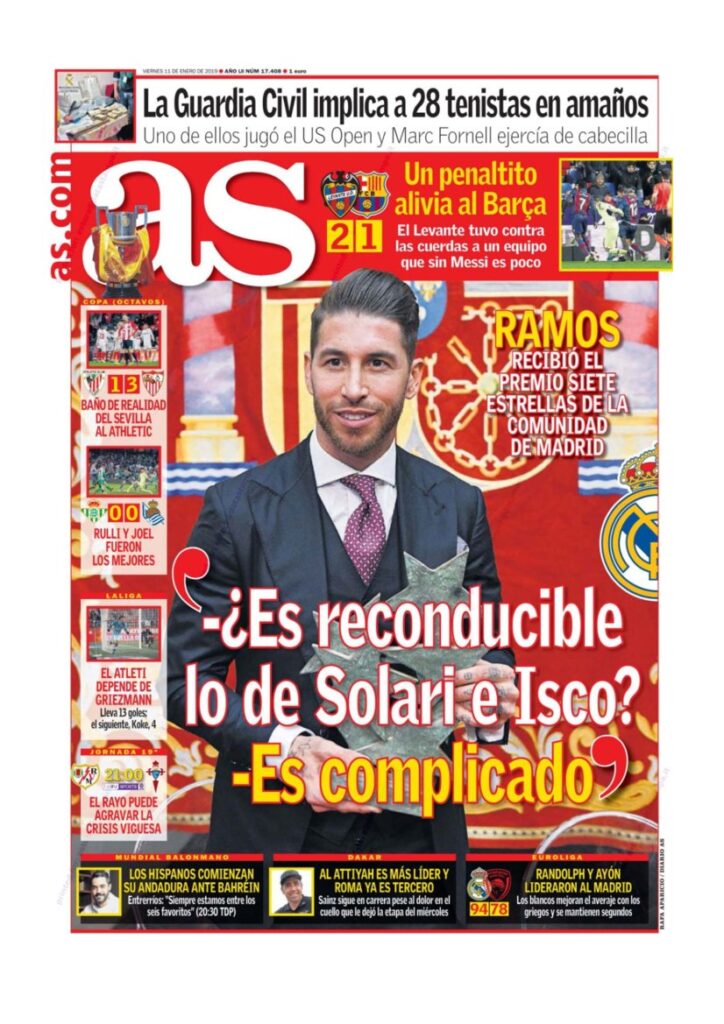 Rassegna Bianconera di venerdì 11 gennaio 2019 6 T6 6