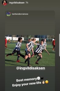 L'addio di Isaksen: i messaggi delle ex compagne bianconere - GALLERY 43 20190222 205900