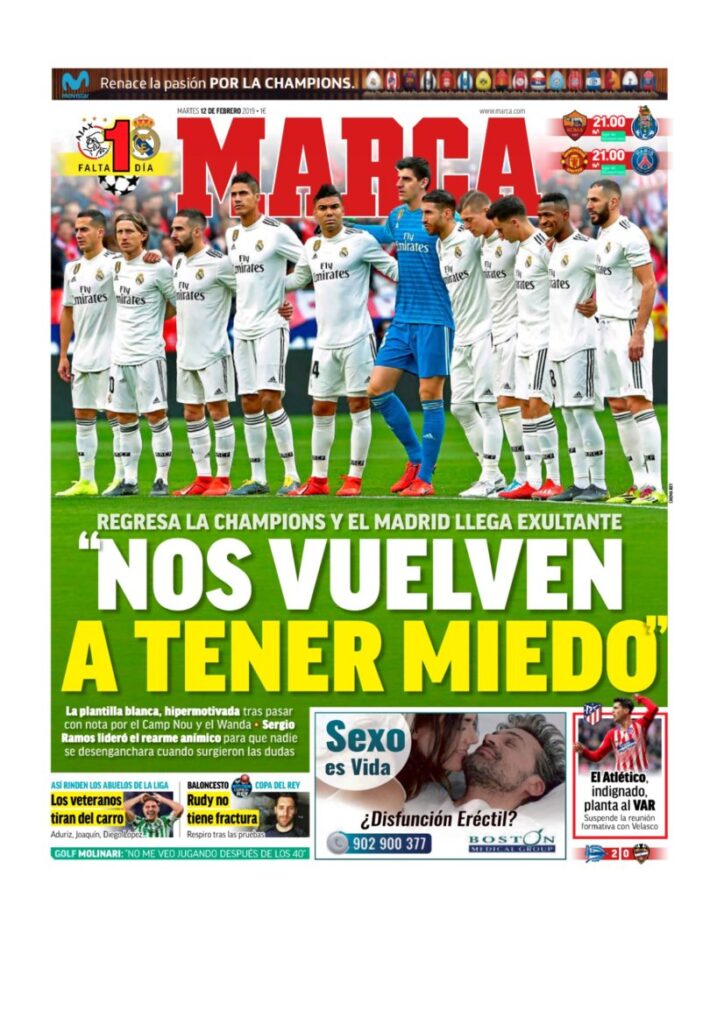 Rassegna Bianconera di martedì 12 febbraio 2019 2 T1 11