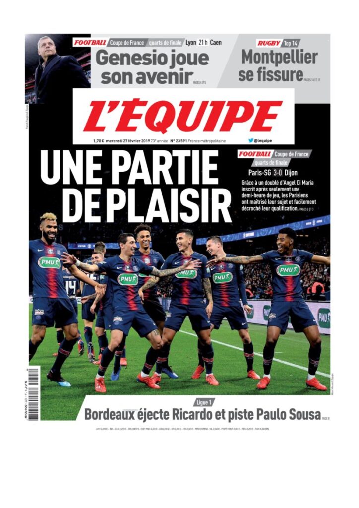 Rassegna Bianconera di mercoledì 27 febbraio 2019 4 T4 21