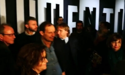 allegri nedved barzagli mostra