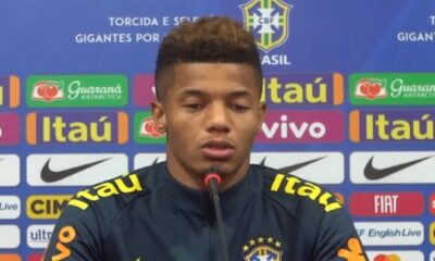 David Neres conferenza