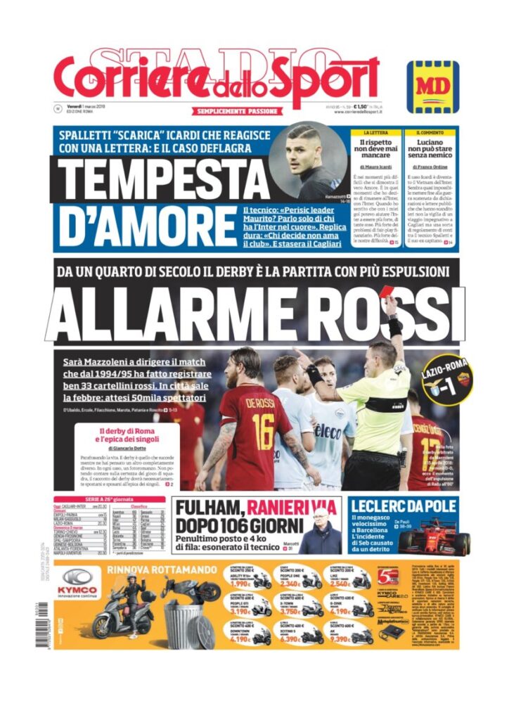 Rassegna Bianconera di venerdì 1 marzo 2019 5 T6