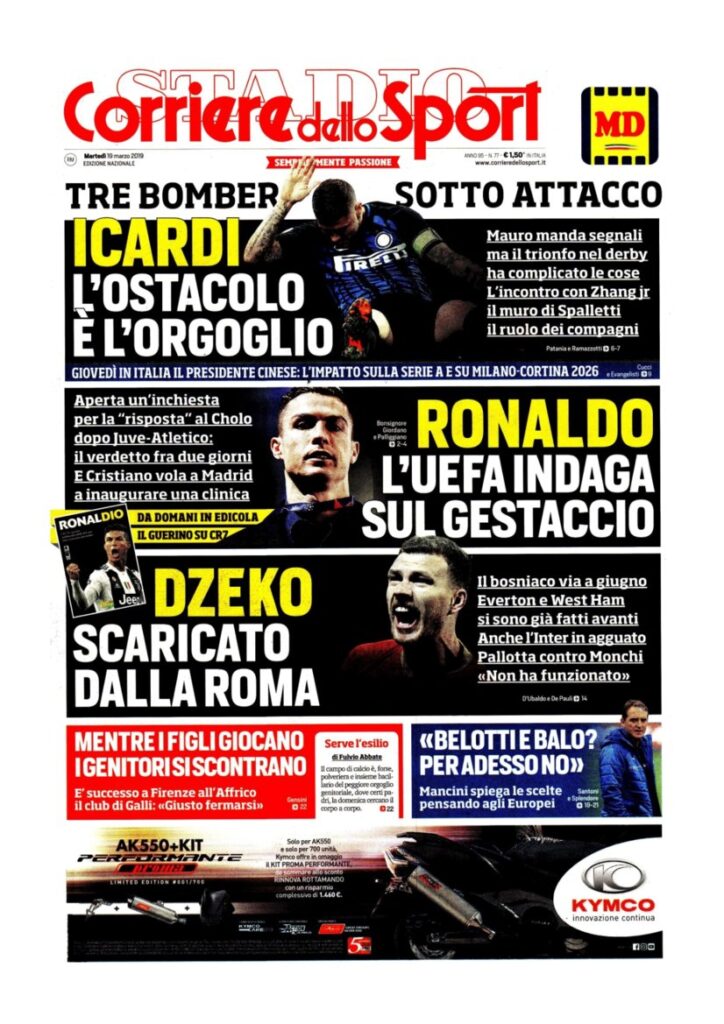 Rassegna Bianconera di martedì 19 marzo 2019 6 T7 1