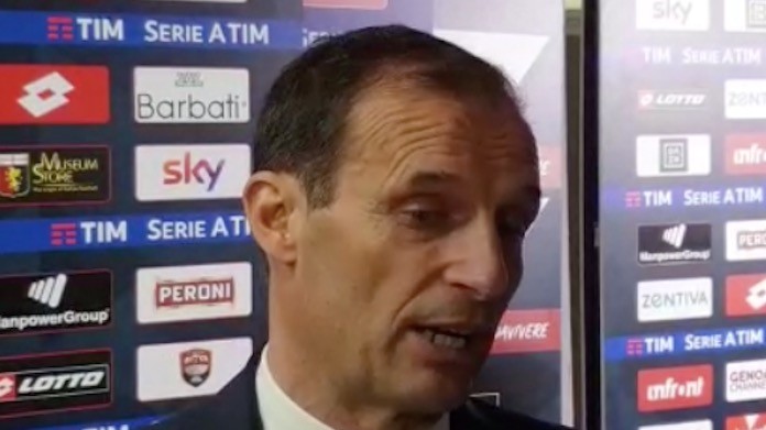 Allegri: «Scudetto non ancora nostro, contento per Sturaro» - VIDEO 36 allegri genoa