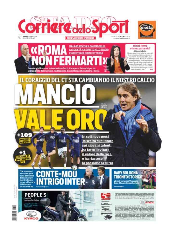 Rassegna Bianconera di giovedì 28 marzo 2019 6 t6 5