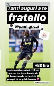 Compleanno Gozzi: gli auguri dei giocatori della Juventus - GALLERY 60 20190425 110205