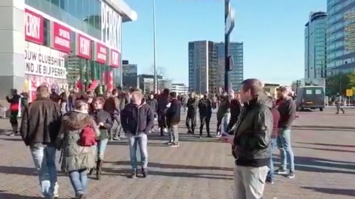 Ajax-Juve: il pre partita alla Johan Cruijff Arena con i freestyler - VIDEO 36 amsterdam
