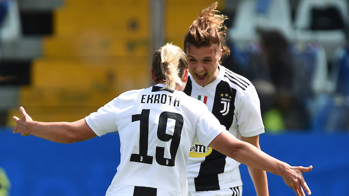 Juventus Women, il doblete è storia: che messaggio per la Girelli - FOTO 38 ekroth-girelli