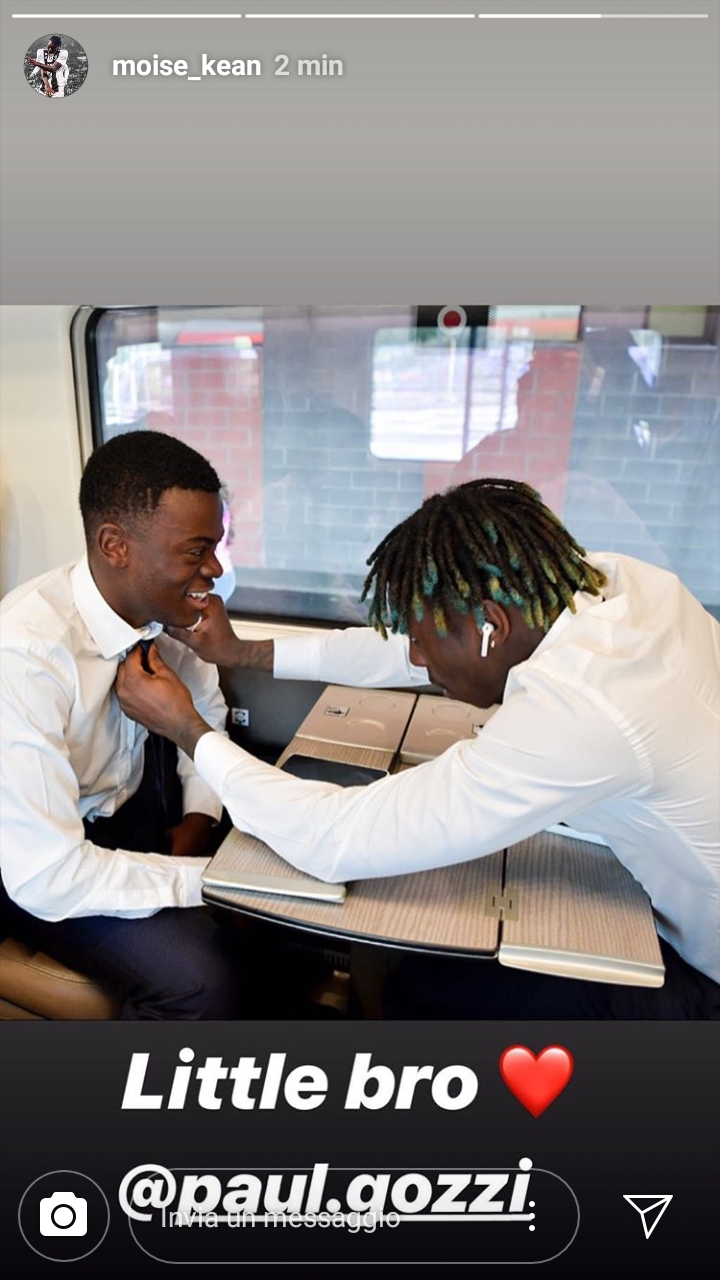 Kean coccola Gozzi, alla prima con i grandi - FOTO 39 kean gozzi juve