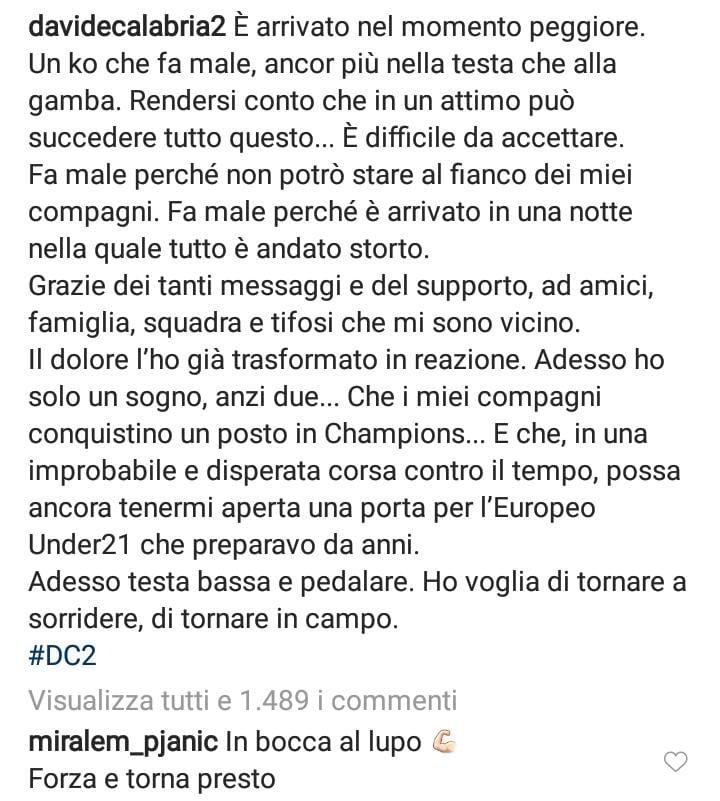 Pjanic, che gesto di fair play verso il rossonero Calabria - FOTO 39 pjanic calabria