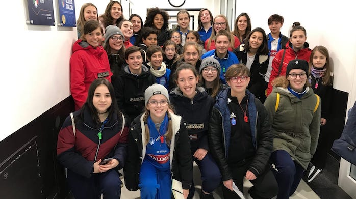 Sara Gama testimonial della Scuola Calcio femminile Juventus a Fossano 38 sara gama