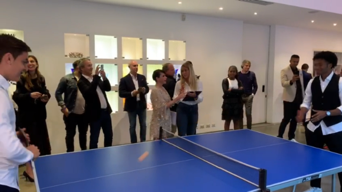 Dybala contro Cuadrado: chi vince la sfida a ping-pong? - VIDEO 36 2019 05 21