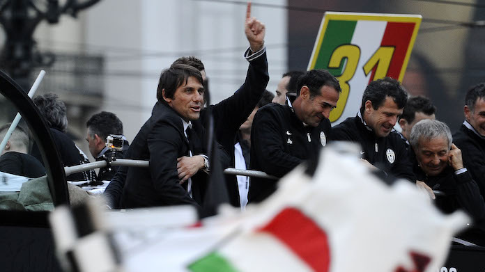 Conte-Inter, la provocazione: «Chiedetegli quanti scudetti ha la Juve» 36 conte juventus
