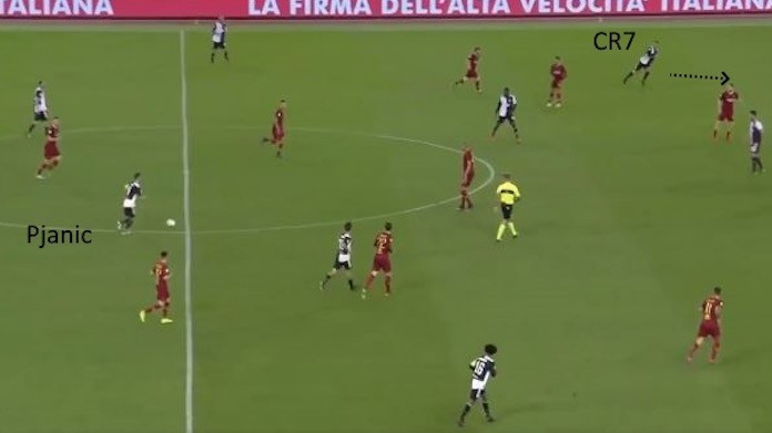 Pjanic non vede il movimento di Ronaldo: CR7 si infuria - VIDEO 36 pjanic ronaldo