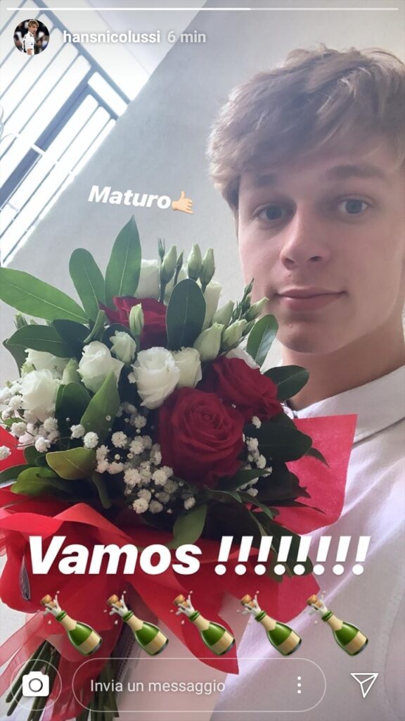 Nicolussi Caviglia festeggia il diploma: «Maturo!» - FOTO 39 Screenshot 20190626 101840 Instagram