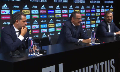 sarri maurizio juve conferenza 20giugno 2019