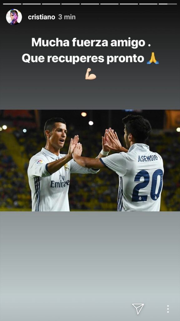 Cristiano Ronaldo incita Asensio: «Forza amico» - FOTO 39 cristiano ronaldo asensio