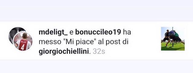 De Ligt alla Juve: il primo like è quello giusto. Tifosi impazziti - FOTO 39 de ligt social